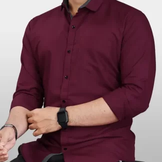 Shirt Maroon