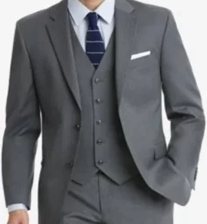 Men's Formal Three Piece Blazer, Trouser, Waist Coat, Shirt & Neck Tie